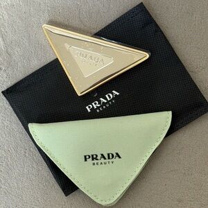 Prada Beauty Triangle Compact Mirror